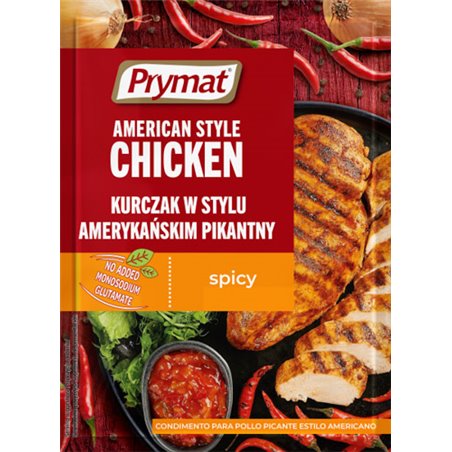 PRYMAT PRZYPRAWA DO KURCZAKA AMERICAN STYLE 25g