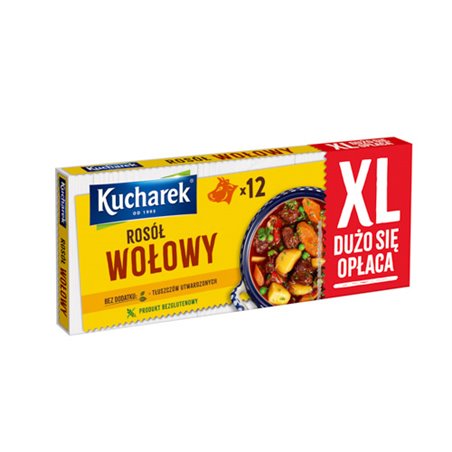 PRYMAT KOSTKA KUCHAREK ROSÓŁ WOŁOWY 120g