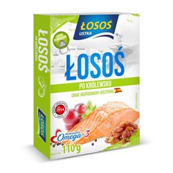 ŁOSOŚ RYBA ŁOSOŚ PO KRÓLEWSKU 110g
