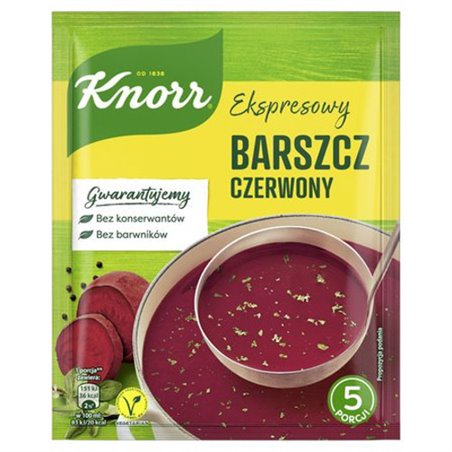 KNORR ZUPA BARSZCZ CZERWONY EXPRESSOWY 53g