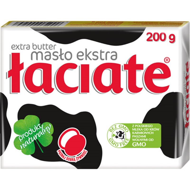 MLEKPOL MASŁO ŁACIATE EXTRA 200g
