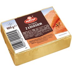 SERTOP SER TOPIONY KOSTKA Z ŁOSOSIEM 100g