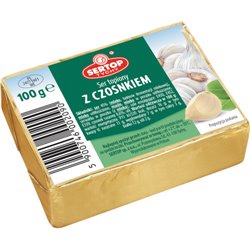 SERTOP SER TOPIONY KOSTKA Z CZOSNKIEM 100g
