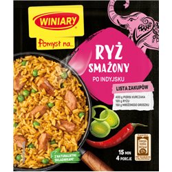 WINIARY POMYSL NA SMAŻONY RYŻ PO INDYJSKU 31g