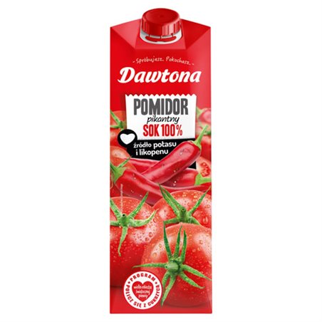 DAWTONA SOK POMIDOROWY PIKANTNY 1L