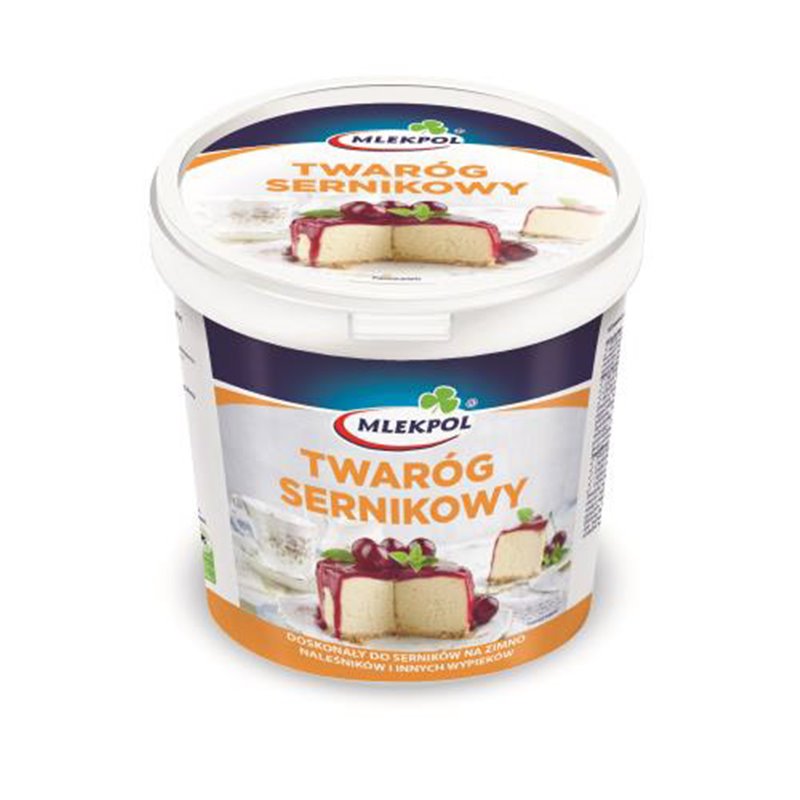 MLEKPOL SER TWARÓG SERNIKOWY 1KG