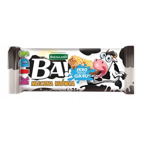 BAKALLAND BATON BA! KIDS! KRÓWKA 25g