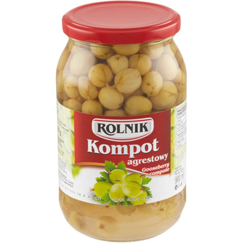ROLNIK KOMPOT AGRESTOWY 880g/900ml