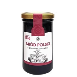 APIS MIÓD POLSKI & PRAWOŚLAZ CZARNY BEZ 350g