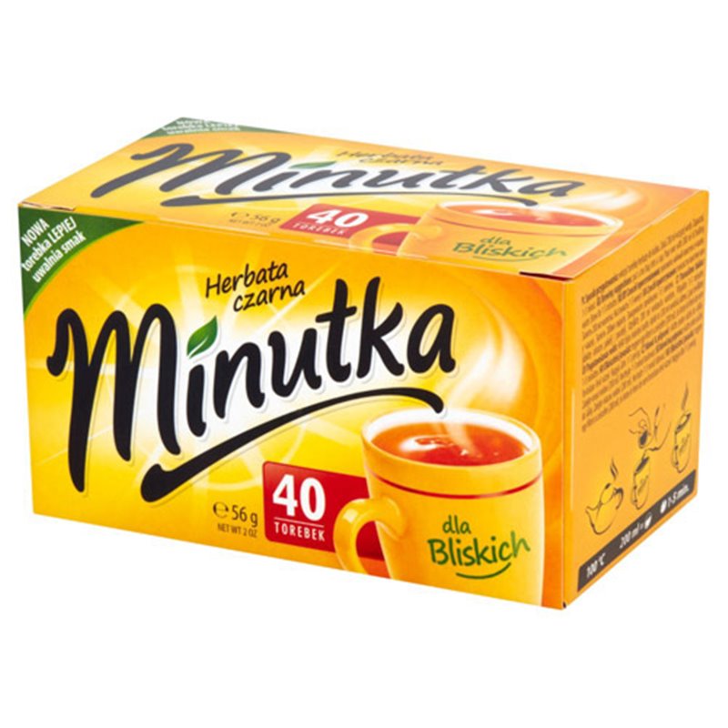 MOKATE HERBATA MINUTKA CZARNA 40x1,4g 56g