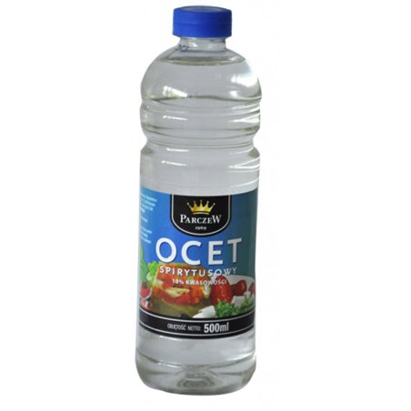 PARCZEW OCET SPIRYTUSOWY 10% PLASTIK 500ml