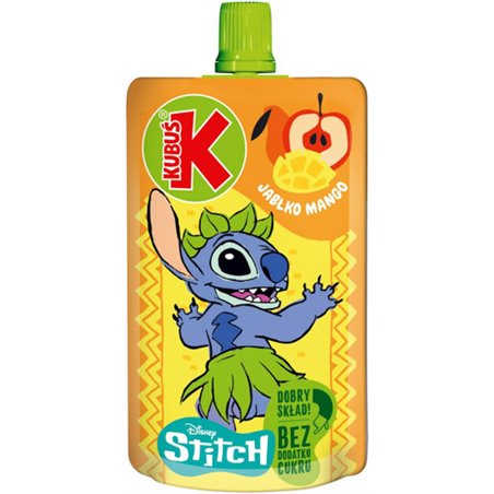 KUBUŚ MUS STITCH JABŁKO MANGO 100g