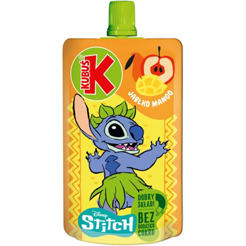 KUBUŚ MUS STITCH JABŁKO MANGO 100g