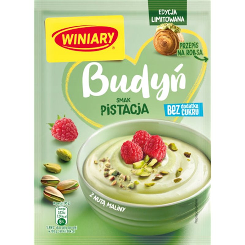 WINIARY BUDYŃ PISTACJA Z NUTĄ MALINY 35g