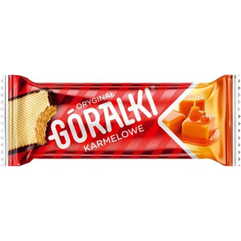 GÓRALKI WAFELKI KARMELOWE 45g