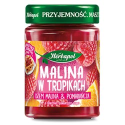 HERBAPOL DŻEM MALINA I POMARAŃCZA 280g