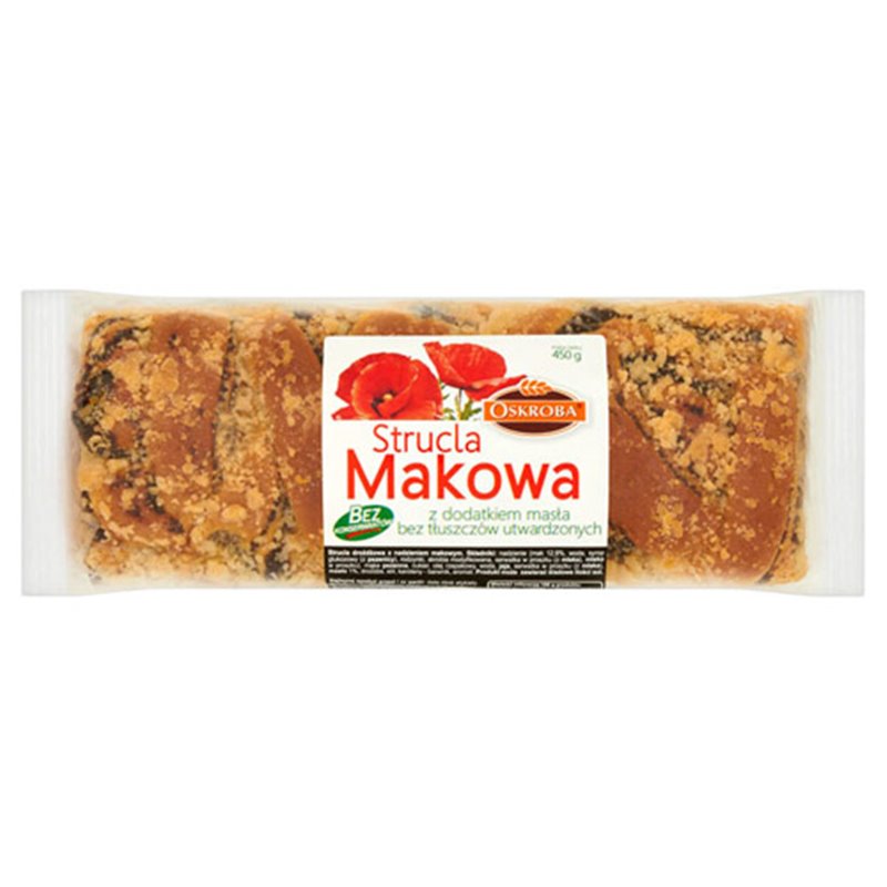 OSKROBA STRULCA Z MAKIEM 450G