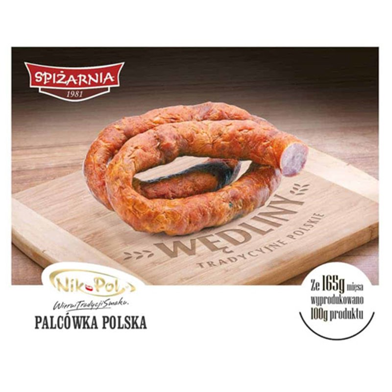 NIK-POL KIEŁBASA PALCÓWKA POLSKA ~0,4KG