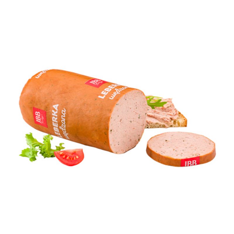 JBB WĄTROBIANKA LEBERKA WĘDZONA ~0,6kg