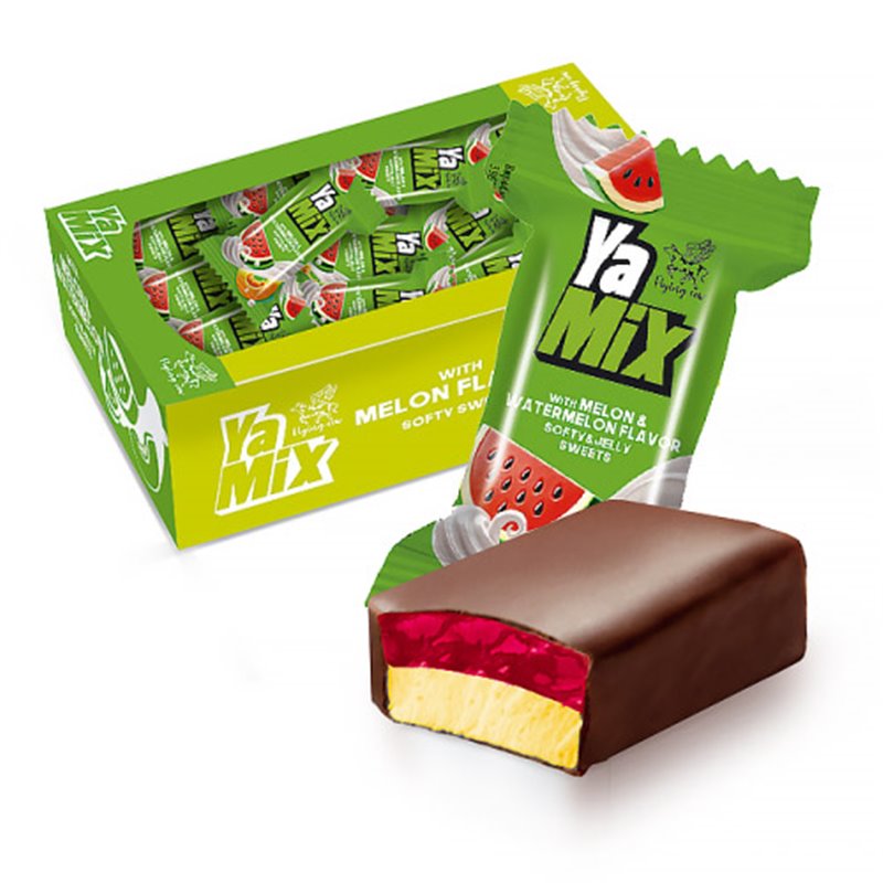 AIM CZEKOLADKI PIANKA MLECZNA CHMURKA YAMIX ARBUZ ~1KG