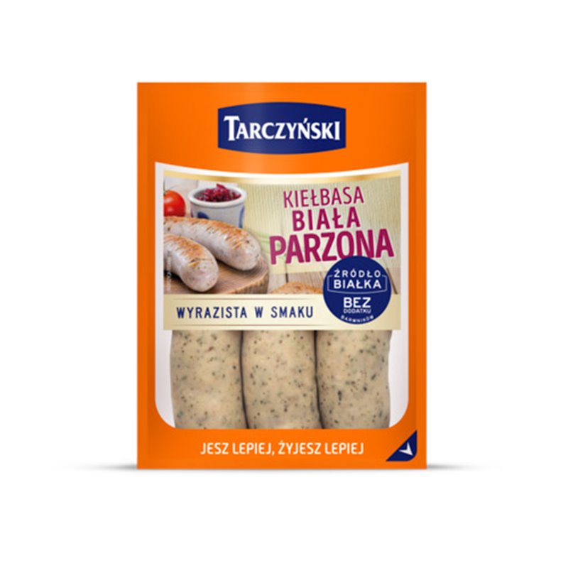 TARCZYŃSKI KIEŁBASA BIAŁA PARZONA ~0,6kg