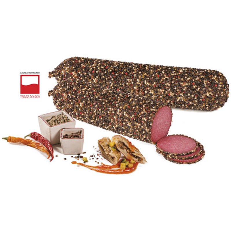 BELL SALAMI Z KOLOROWYM PIEPRZEM ~2,6kg