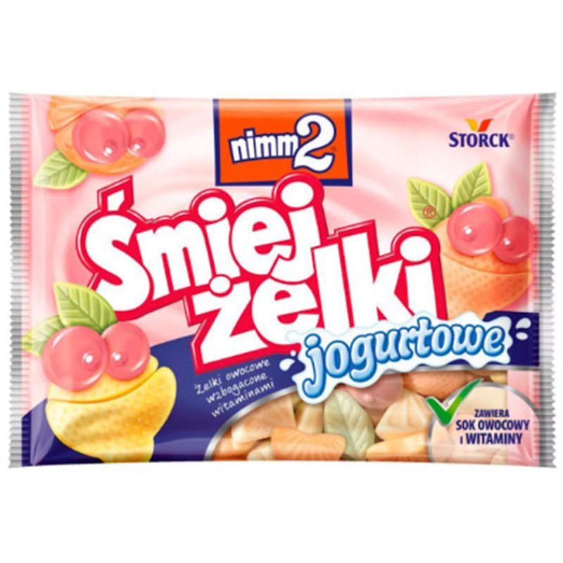 STORCK ŻELKI NIMM2 ŚMIEJŻELKI JOGURTOWE 100g