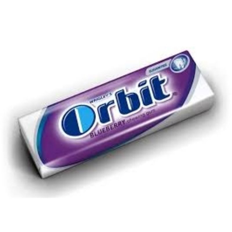 WRIGLEY GUMA ORBIT DRAŻE BLUBERRY 14g