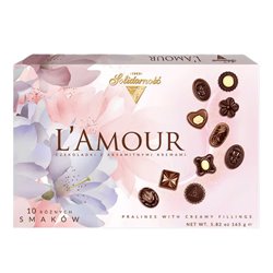 SOLIDARNOŚĆ BOMBONIERKA L'AMOUR CZEKOLADKI 165g