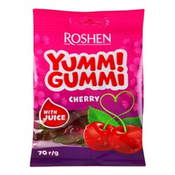 YUMMI GUMMI ŻELKI WIŚNIOWE 70g