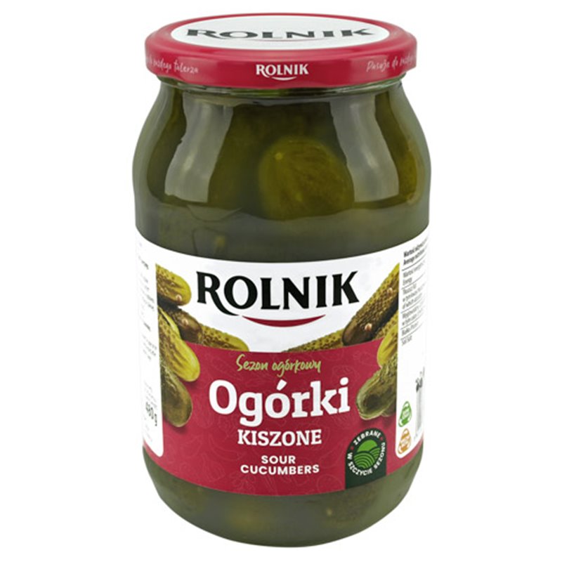 ROLNIK OGÓRKI KISZONE 450/850g