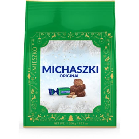 MIESZKO CZEKOLADKI MICHASZKI KOKOSOWE TOREBKA BN 260g