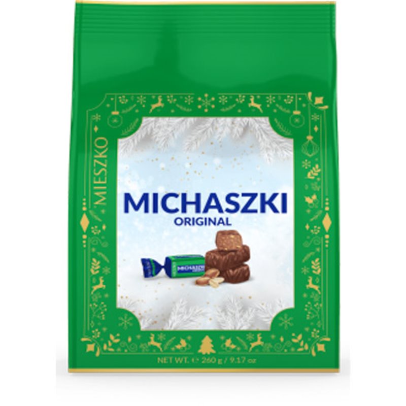 MIESZKO CZEKOLADKI MICHASZKI KOKOSOWE TOREBKA BN 260g