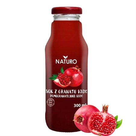 NATURO SOK Z GRANATU 100% BIO 300ml