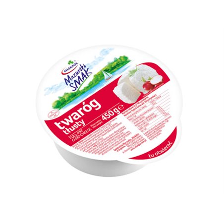 MLEKPOL SER TWARÓG MAZURSKI TŁUSTY 450g