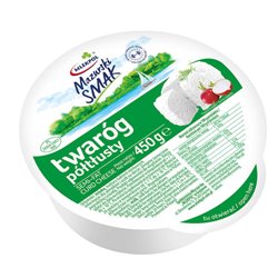 MLEKPOL SER TWARÓG MAZURSKI PÓŁTŁUSTY 450g