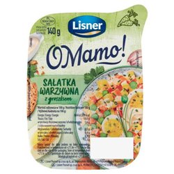 LISNER SAŁATKA WARZYWNA Z GROSZKIEM 140G