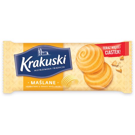 BAHLSEN CIASTKA KRAKUSKI MAŚLANE 201g