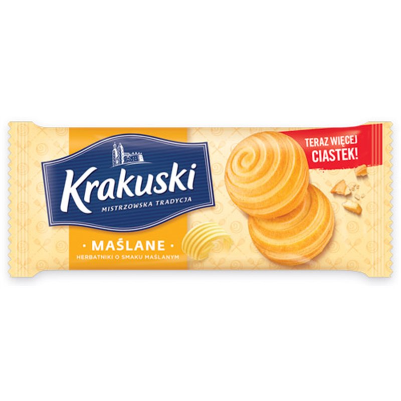 BAHLSEN CIASTKA KRAKUSKI MAŚLANE 201g