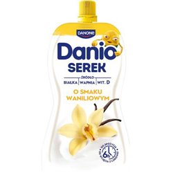 DANONE SEREK DANIO WANILIA SASZETKA 120g
