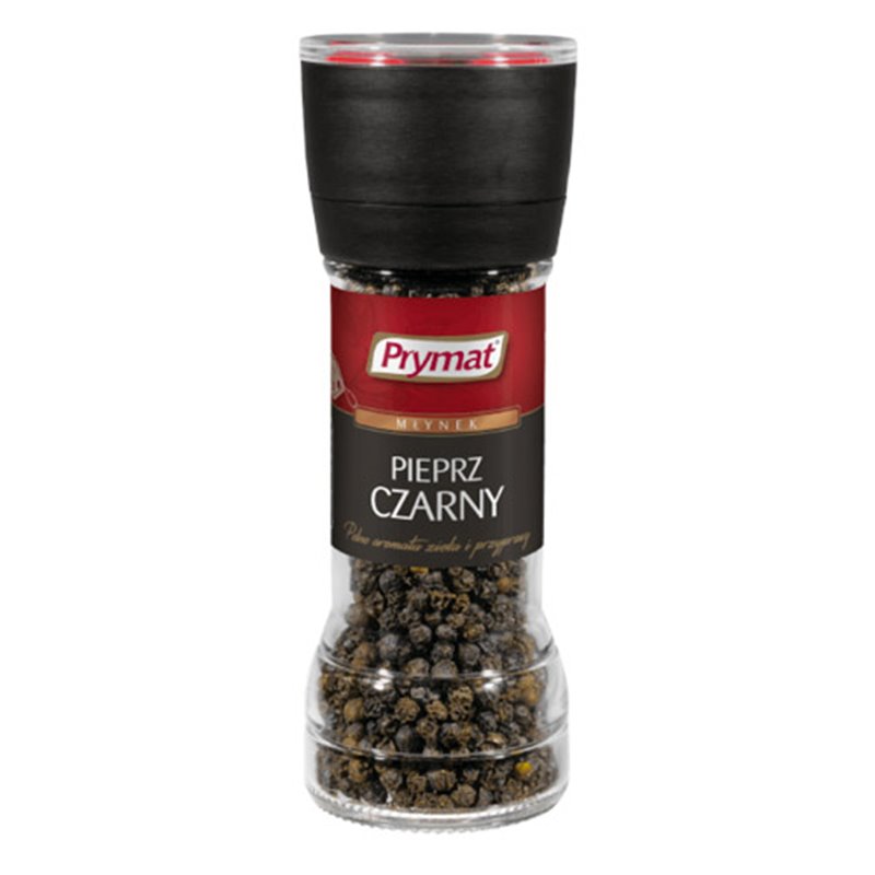 PRYMAT MŁYNEK PIEPRZ CZARNY ZIARNISTY 47g