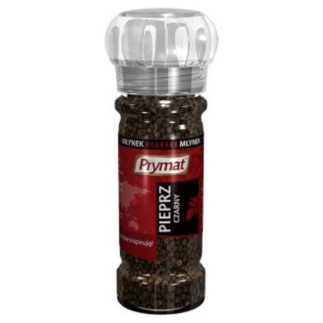 PRYMAT MŁYNEK PIEPRZ CZARNY ZIARNISTY 47g