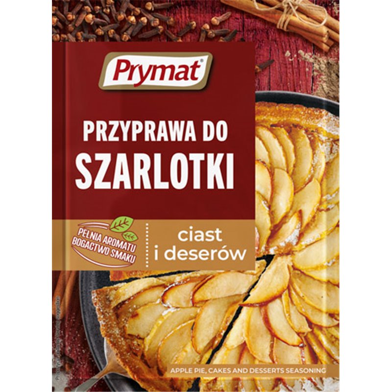 PRYMAT PRZYPRAWA DO SZARLOTKI CIAST I DESERÓW 20g