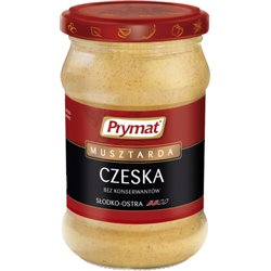 PRYMAT MUSZTARDA CZESKA 285g