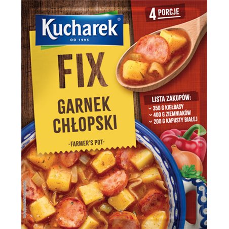 PRYMAT PRZYPRAWA KUCHAREK GARNEK CHŁOPSKI 40g