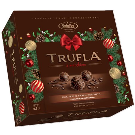 ŚNIEŻKA CZEKOLADKI TRUFLE Z MACZKIEM 180g