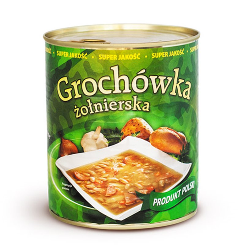 AMK DANIE ZUPA GROCHÓWKA WOJSKOWA 800g