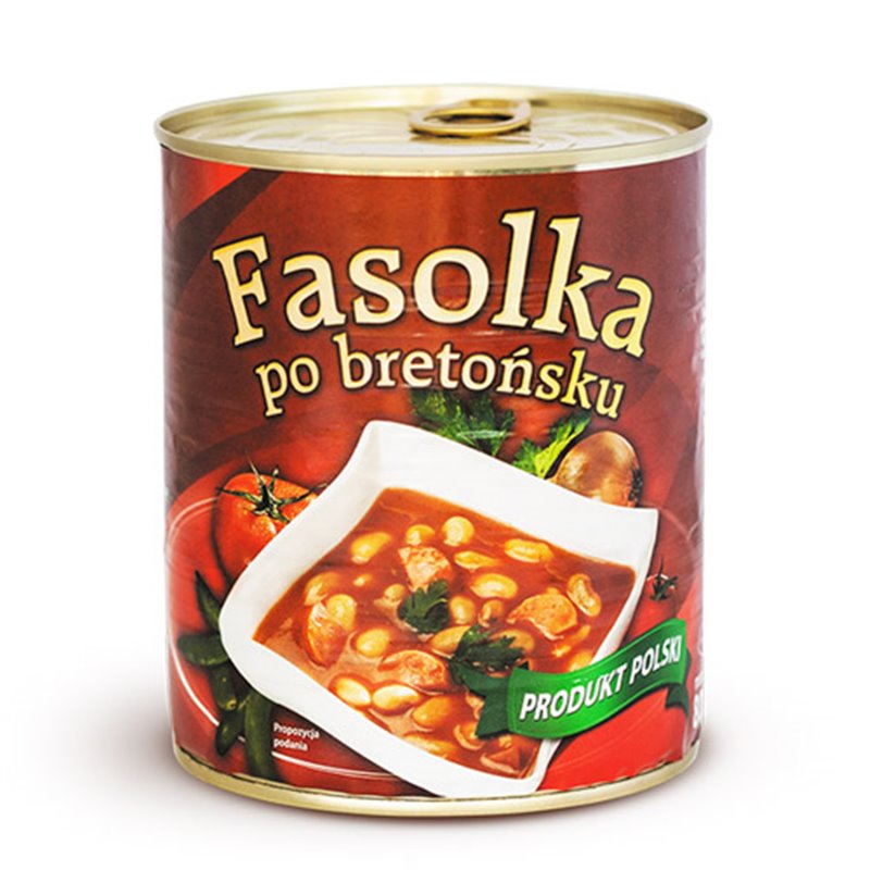 AMK DANIE FASOLKA PO BRETOŃSKU 800g