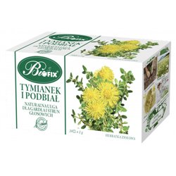 BIFIX HERBATA ZIOŁOWA TYMIANEK I PODBIAŁ 20x2g 40g