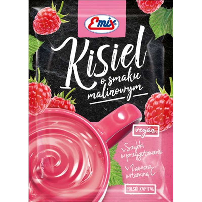 EMIX KISIEL MALINOWY BEZ CUKRU 40g